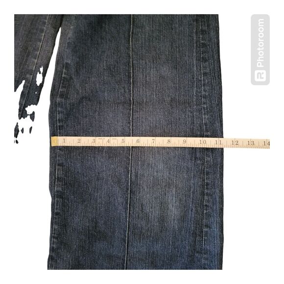 Women's Sizzle Flare Leg Bell Bottom Low Waist Jeans Size 3 Embellishments - Picture 9 of 10